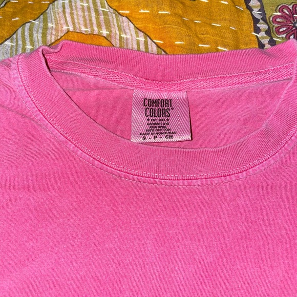 Santorini, Greece pink cat t-shirt size S. - Picture 4 of 4